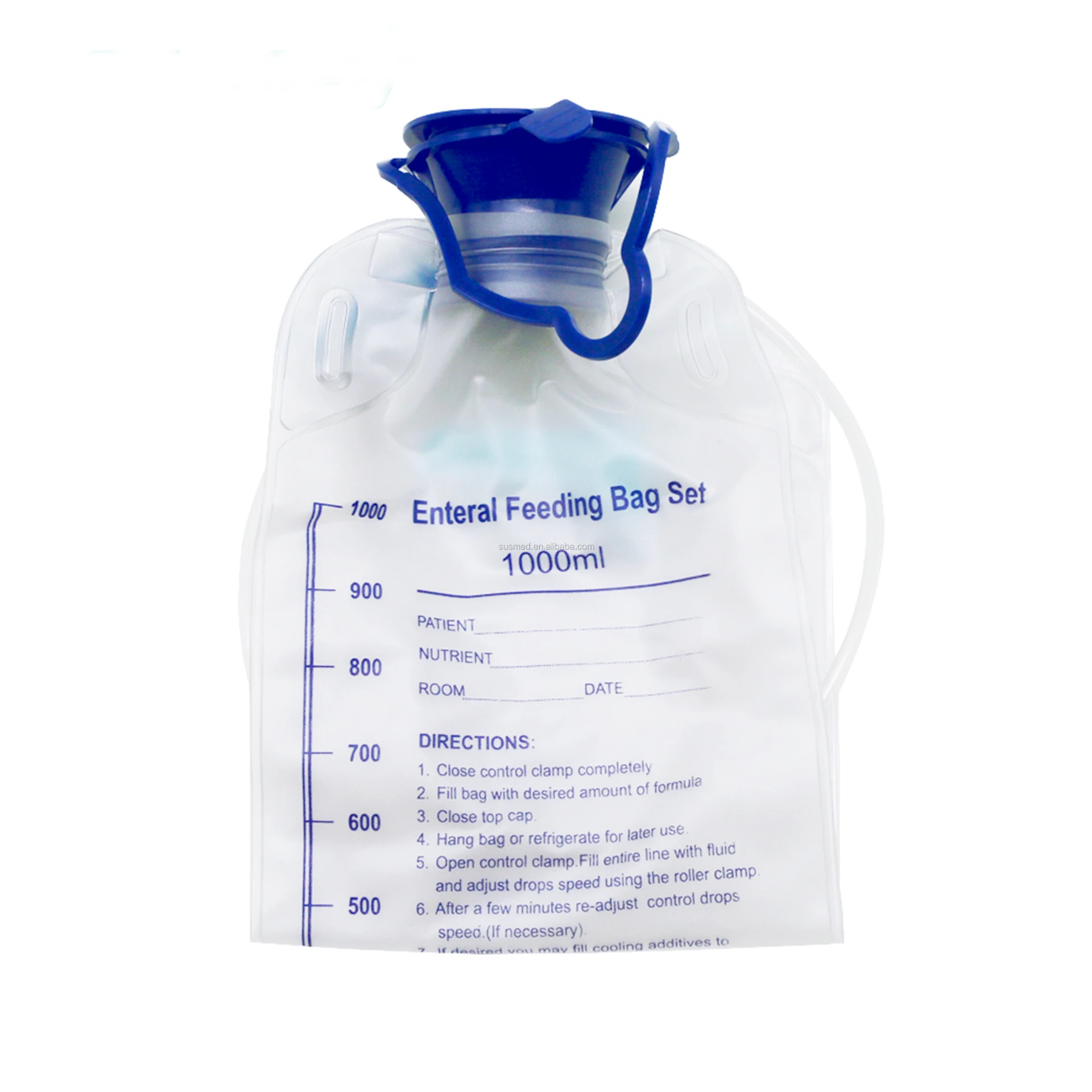 1000ml PVC blue Disposable Enema Bag