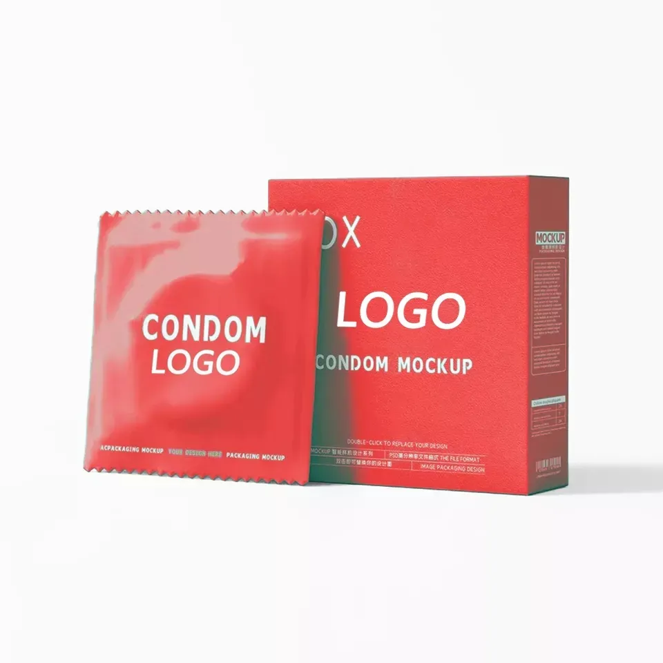Latex-Free 0.03mm Ultra Thin Custom Condoms for Event Giveaways