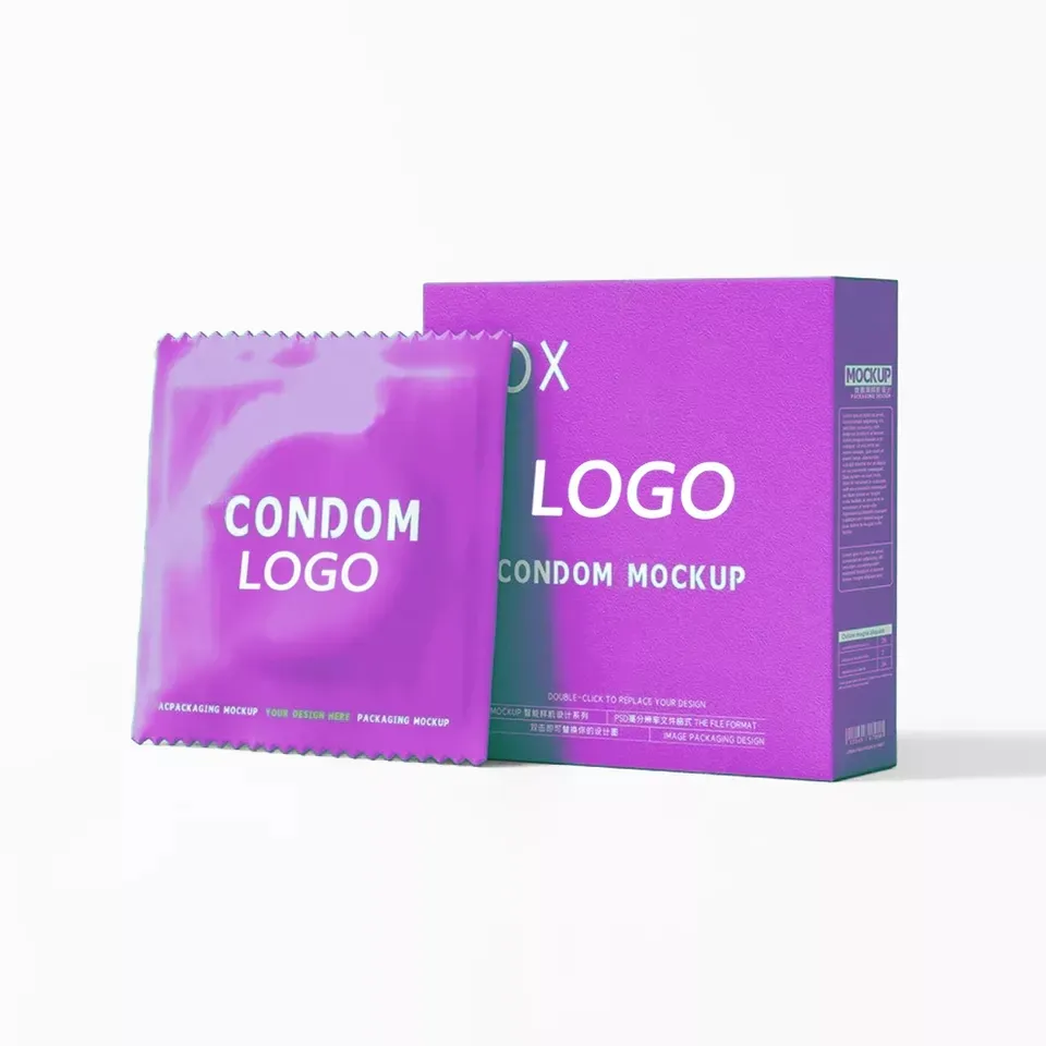 Latex-Free 0.03mm Ultra Thin Custom Condoms for Event Giveaways