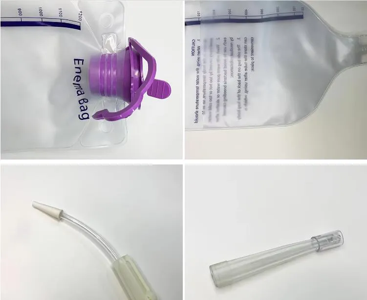 2000ml PVC Disposable Enema Bag