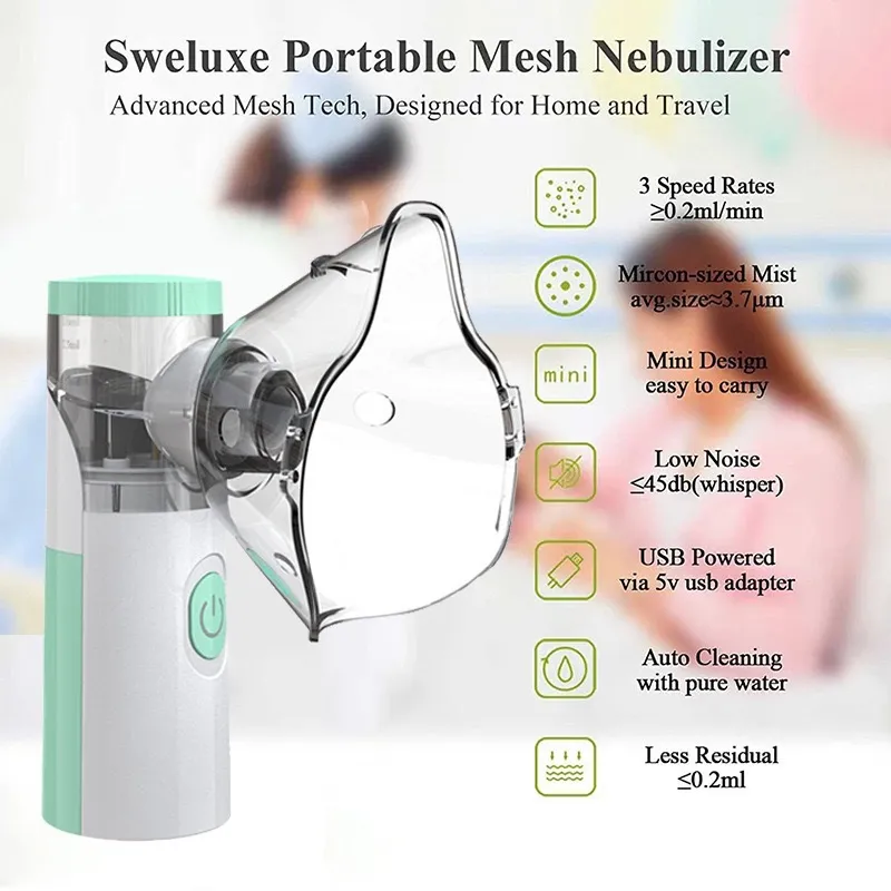 ORIENTMED ORTW303 Portable Mesh Nebulizer for home use ORIENTMED ORTW303 Portable Mesh Nebulizer for home use