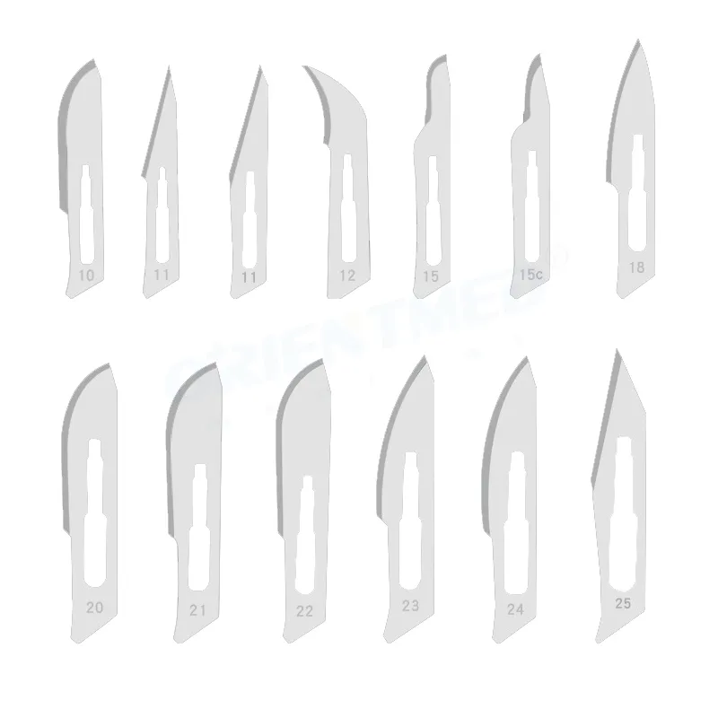 ORIENTMED Surgical Blades: Sterile, Sharp & Precision for Medical Use