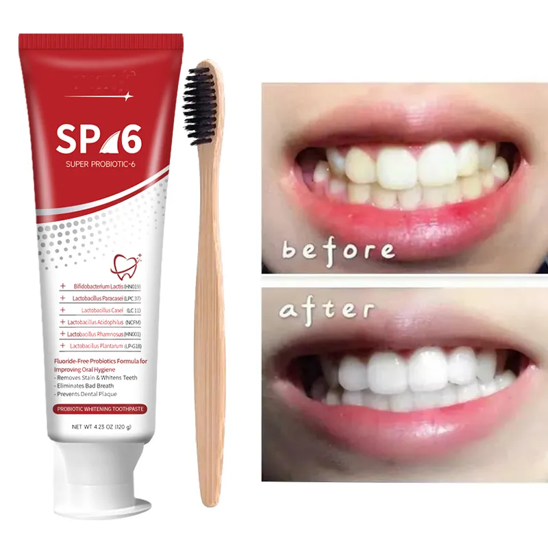 P6 Professional Whitening Toothpaste Remove Coffee Tea Stains Deep Cleaning Enamel Protection Dentist Recommended 120g P6 Professional Whitening Toothpaste Remove Coffee Tea Stains Deep Cleaning Enamel Protection Dentist Recommended 120g