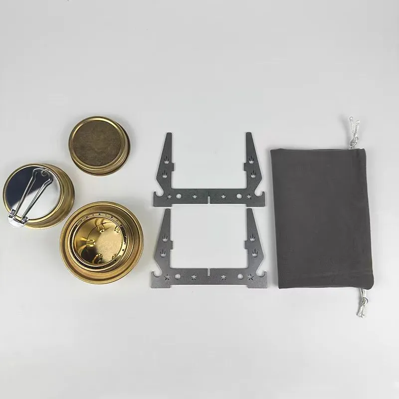 Efficient Outdoor Internal Rotation Alcohol Furnace for Camping & Hiking