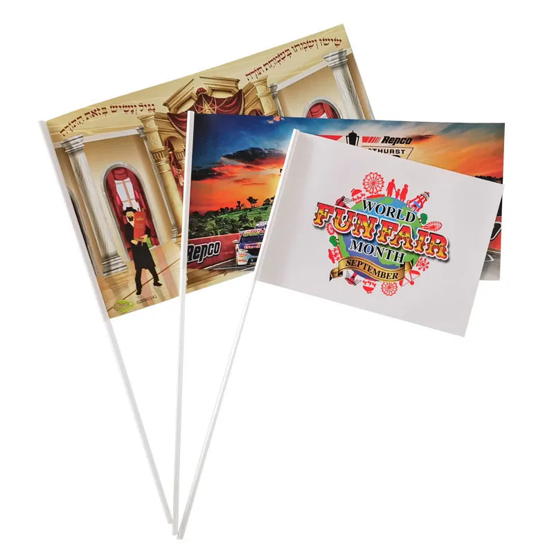 Custom National Flag Advertising Flags with Fast Turnaround?