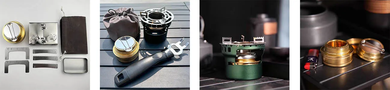 Outdoor Internal Rotation Alcohol Furnace