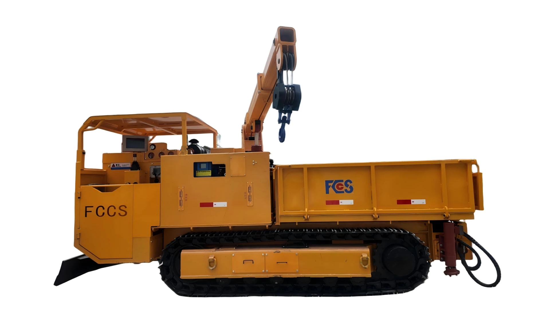 Come check out Fccs custom remote-controlled, explosion-proof diesel crawler transporter.