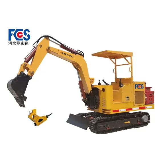 Hydraulic Crawler Excavator Digging Depth of 5.8 Meters