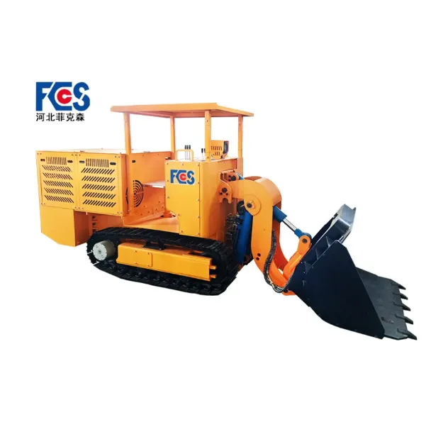 Application of Side Dump Loader in Construction Sites and Mining Operations