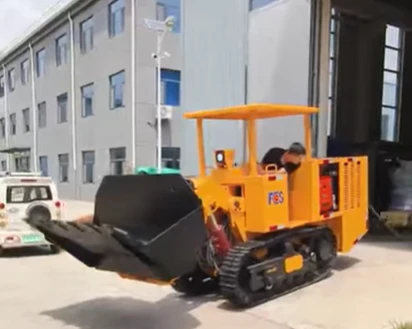 Operation Of Sideunloading Rock Machinefor Coal Mine