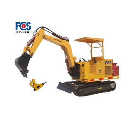 Crawler Mini Excavator: Compact design helps narrow mining operations
