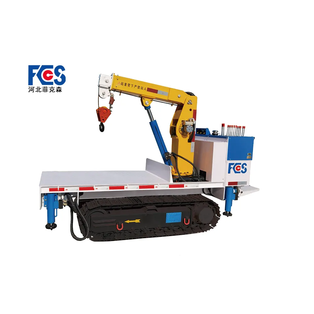 Integrated Flatbed Transporter Boom | Heavy-Duty Lifting