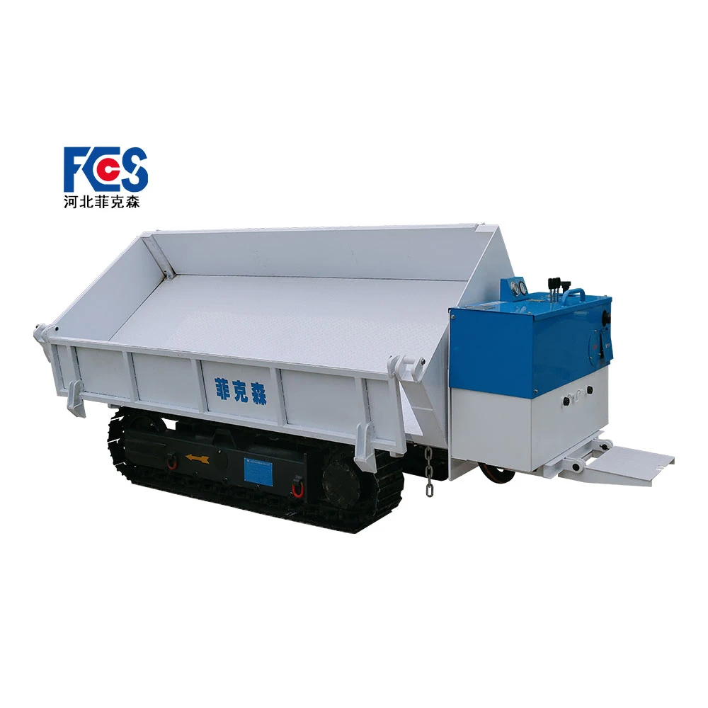 Flatbed Transporter Side Unloading