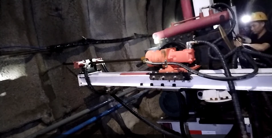 Pneumatic Crawler Drill