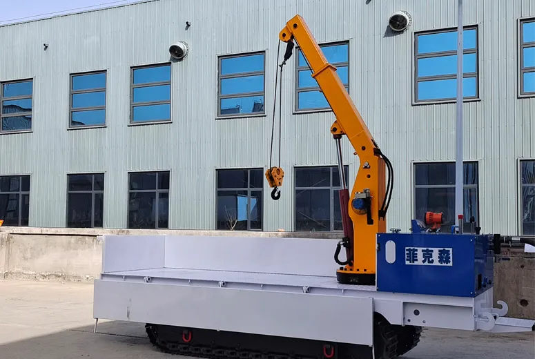 Flatbed Transporter Remote Control Boom-Hebei Fikesen Coal Mine Machinery Manufacturing Co., Ltd.|Remote Control,Winch Lifting