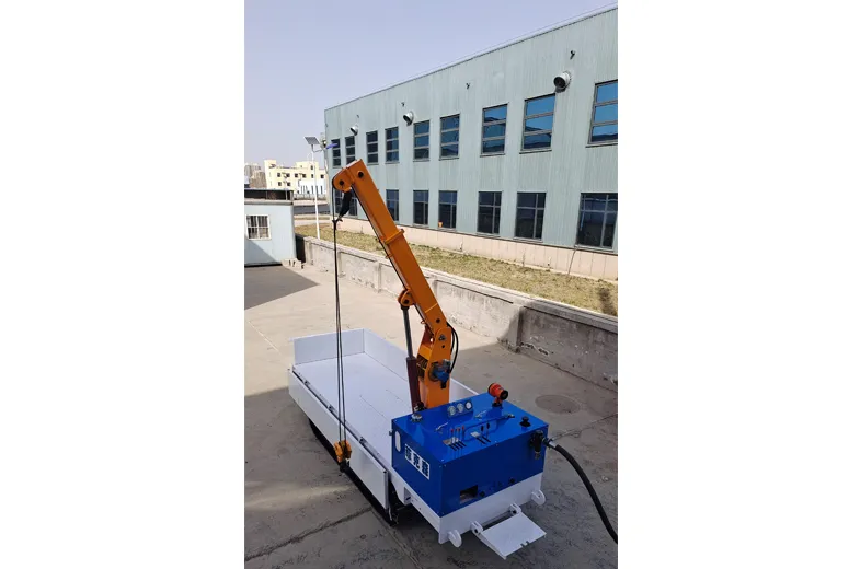 Flatbed Transporter Remote Control Boom-Hebei Fikesen Coal Mine Machinery Manufacturing Co., Ltd.|Remote Control,Winch Lifting