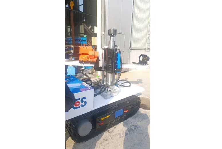 Pneumatic Crawler Drill