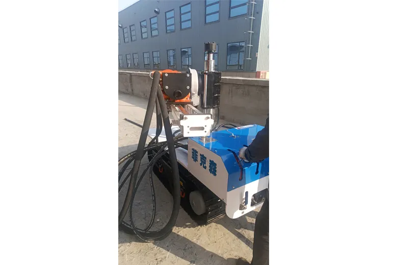 Pneumatic Crawler Drill