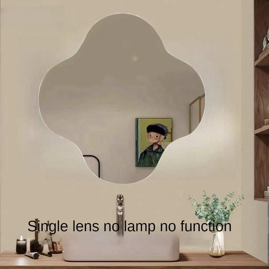 Elevate Your Space with the Artistic LED Wall Mirror