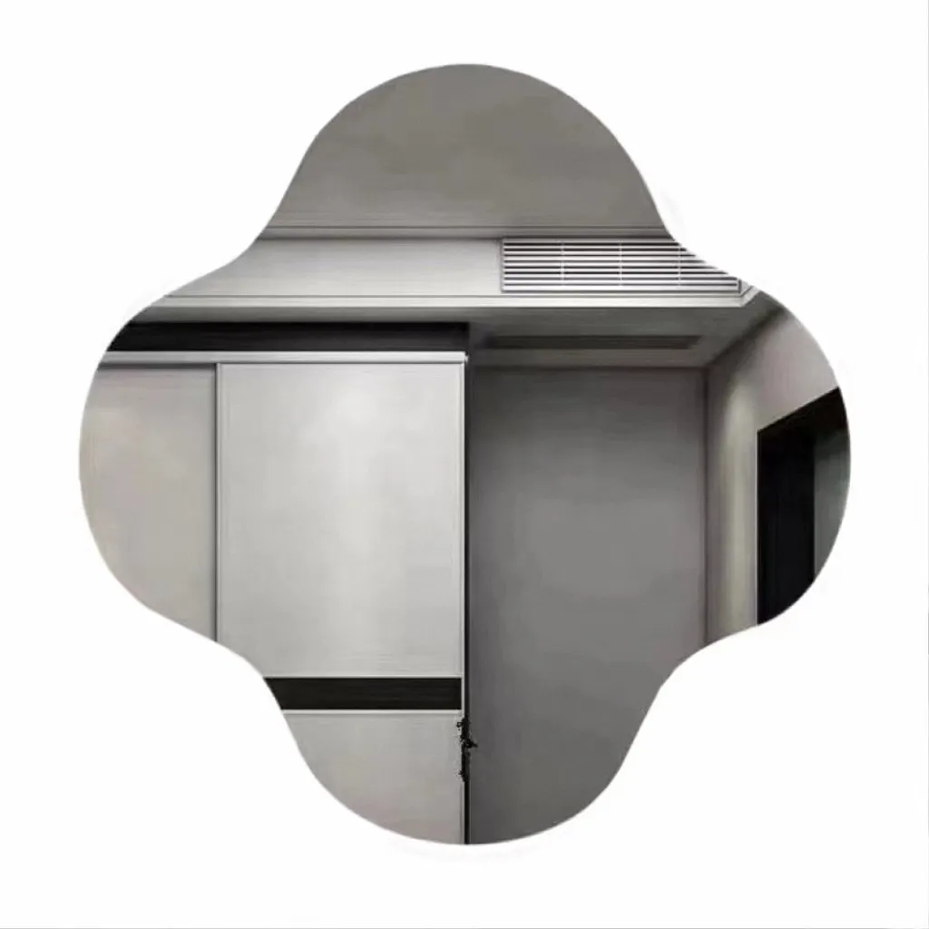 Elevate Your Space with the Artistic LED Wall Mirror