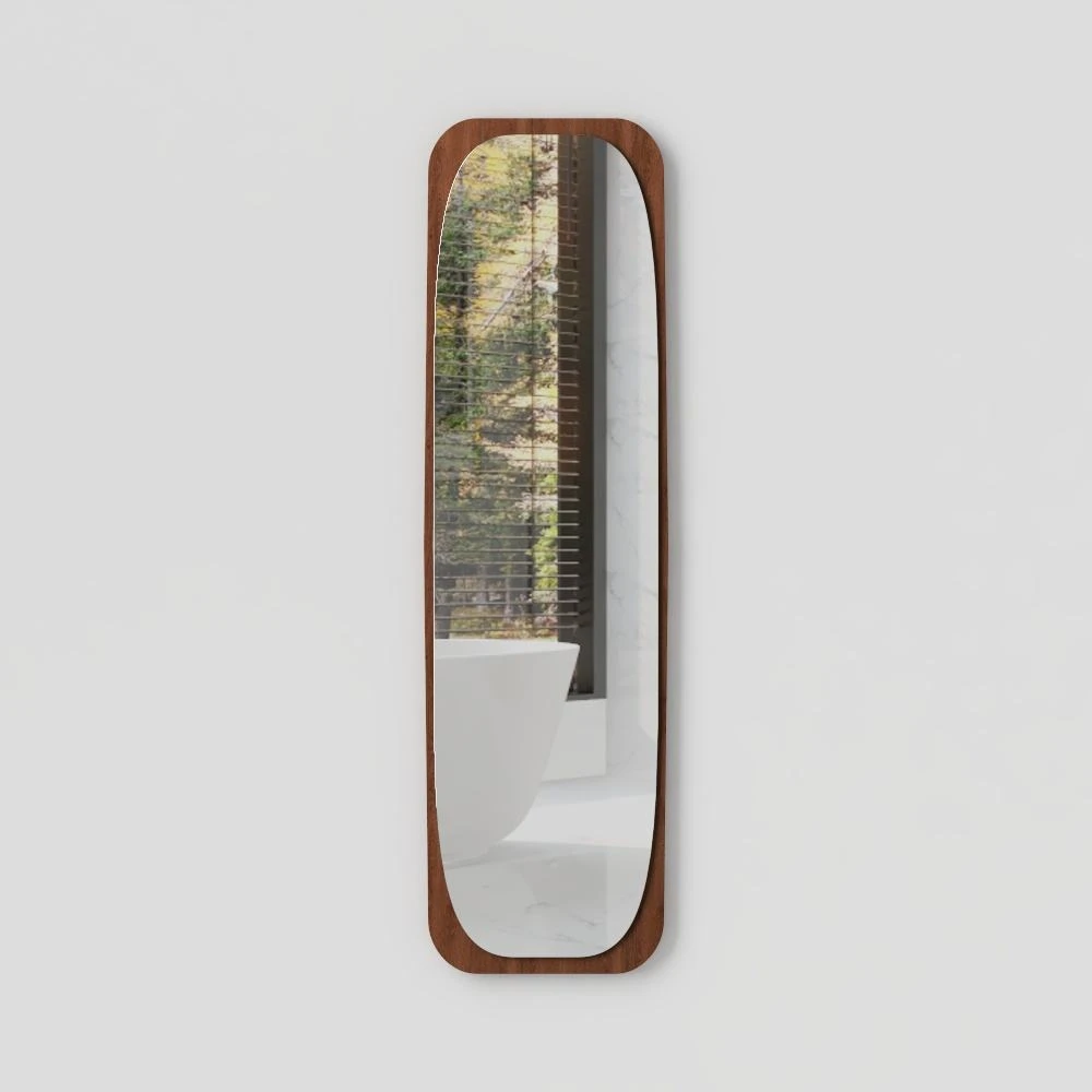 MDF wood Full-length dressing mirror