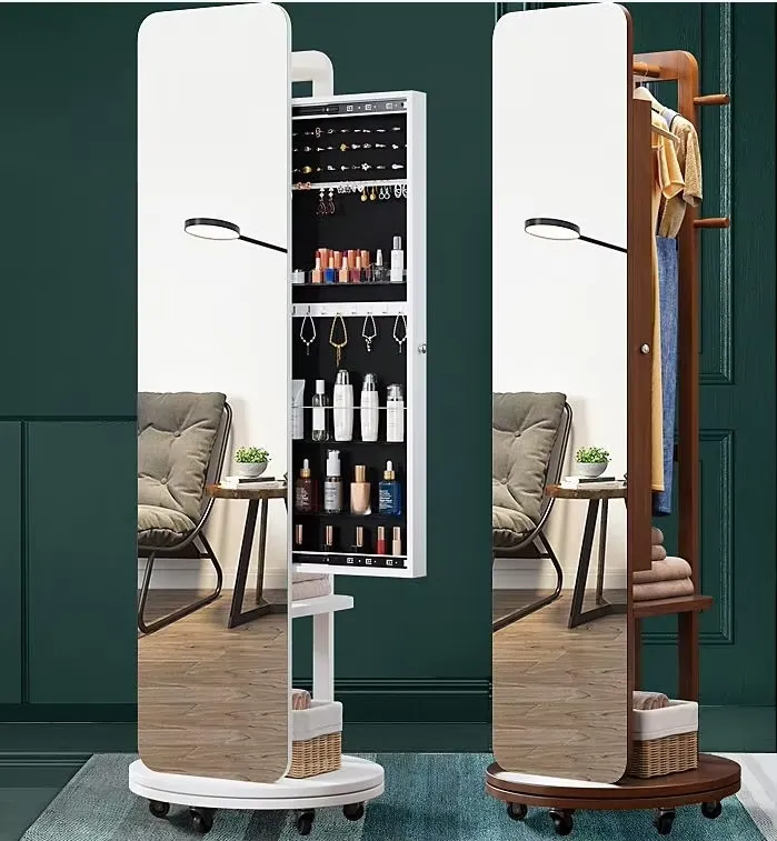 Colorful Eco-Friendly Smart Mirror with Touch Switch LED Adjustable Wall-Mounted Bathroom Mirror