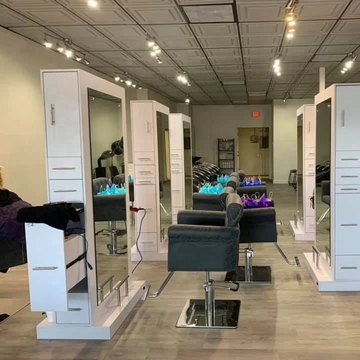 Latest Fashion Design Salon LED Full-length Hairstyle Mirror