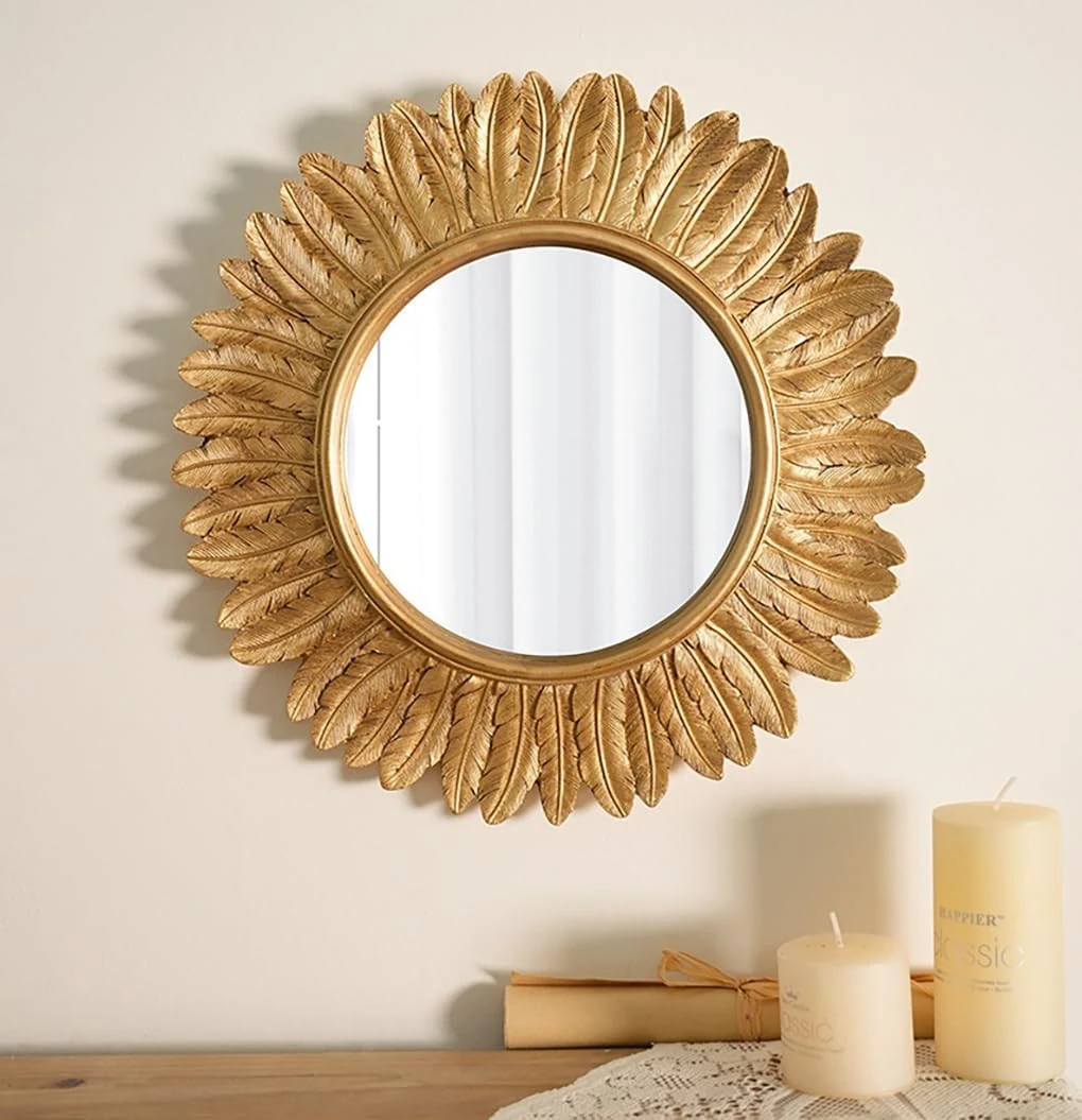sunflower luxury wall mirror