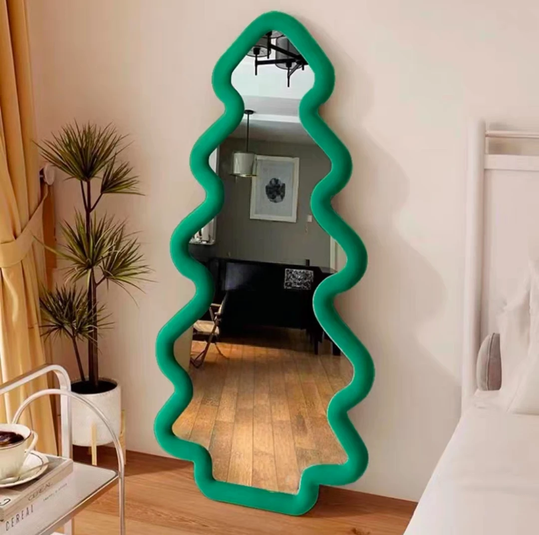 Full-Length Body Dressing Mirror for Home Decor Large Wall Standing Mirror  for Living Room Spiegel Miroir