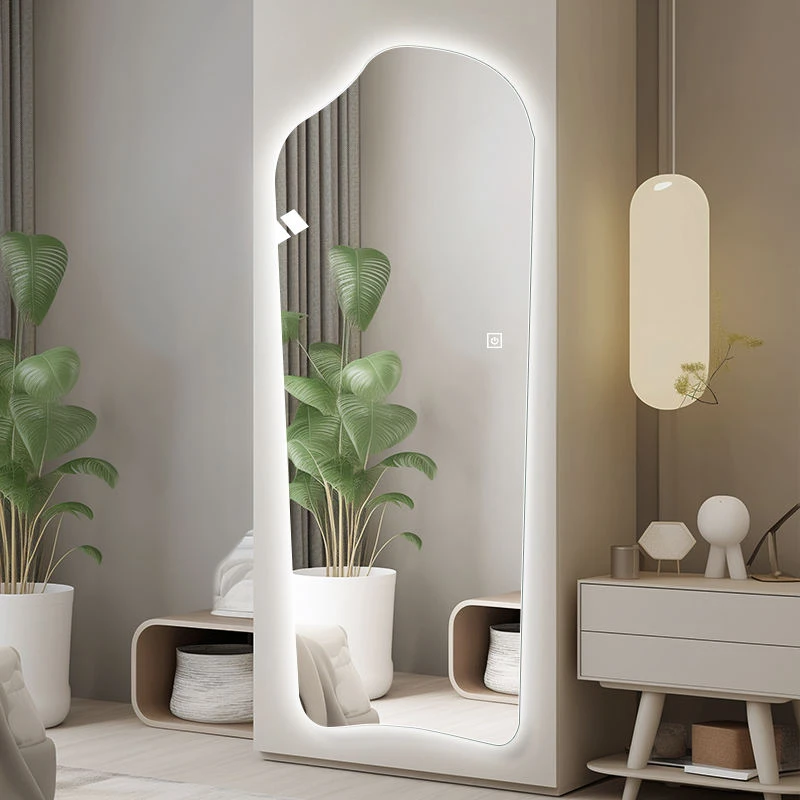 Arched Full-Length Mirror with LED Lights