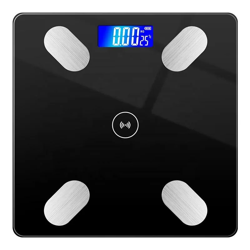Bluetooth Electronic Digital Body Weight Smart Bathroom Body Fat Scale & 5-180kg/0.1kg Smart Fat Scale Bluetooth Electronic Digital Body Weight Smart Bathroom Body Fat Scale & 5-180kg/0.1kg Smart Fat Scale