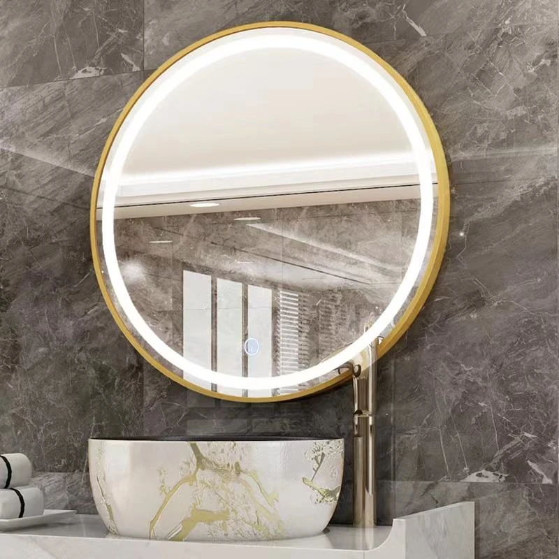 Aluminum Alloy Framed LED Wall Mirror