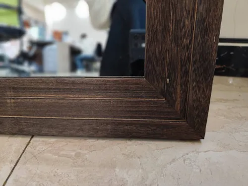 Vintage Wooden Arched Full-Length Glass Contemporary Decorative Large Floor Mirror