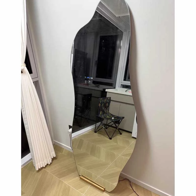 Wearing mirror full body mirror floor mirror home clothing store fitting mirror internet famous girl bedroom alien floor mirror hotel mirror