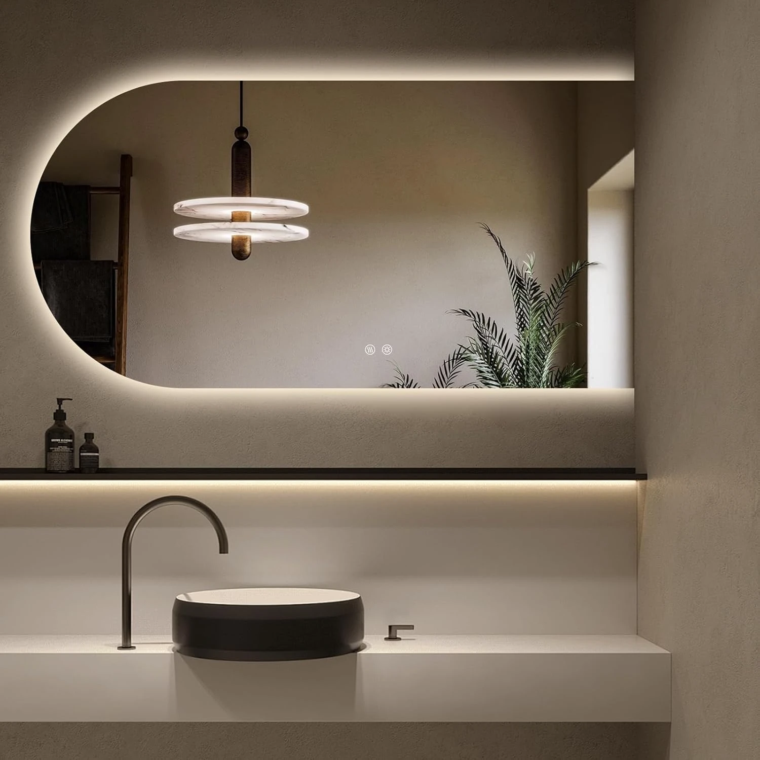 Smart Mirror Backlit Frameless Bathroom Led Mirror