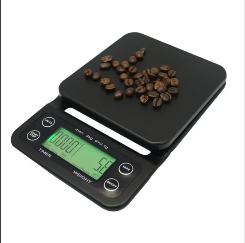 Precision Coffee Scale with Timer for Perfect Espresso & Brews