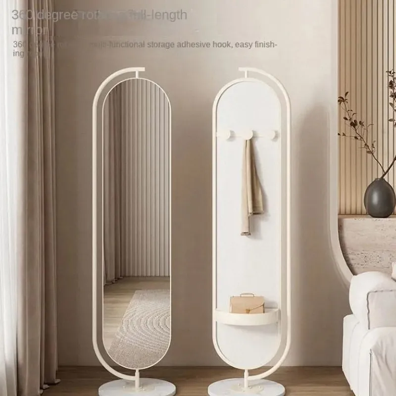 clothes rack mirror