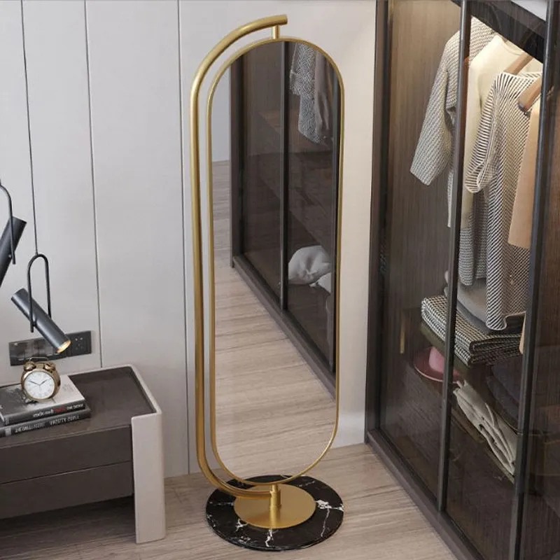 clothes rack with mirror