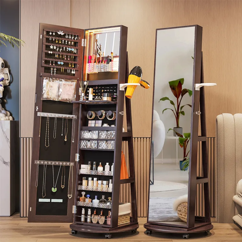 clothes rail with mirror