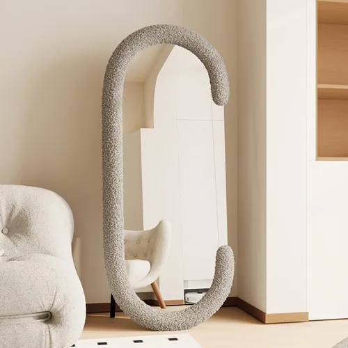 Bedroom dressing mirror independent full-length floor mirror
