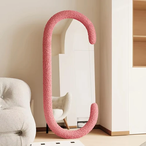 Bedroom dressing mirror independent full-length floor mirror