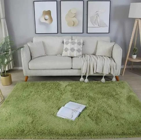 Luxurious Green Shag Rug Essentials
