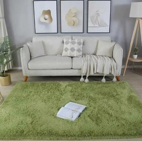 Green Shaggy Rugs: Cozy and Stylish Flooring for Any Space