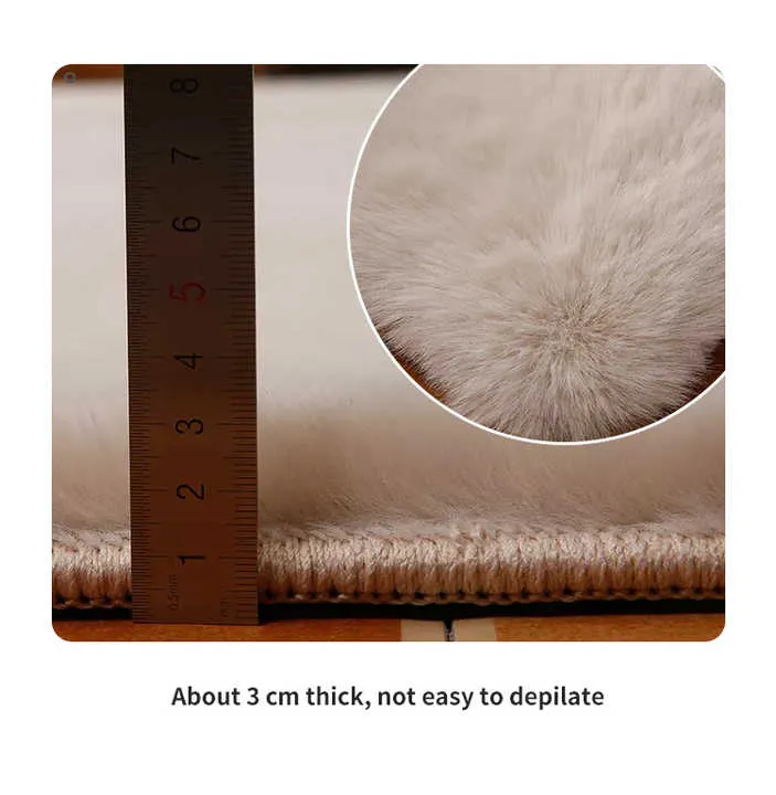 The Visual Appeal of a Fluffy Faux Fur Rug