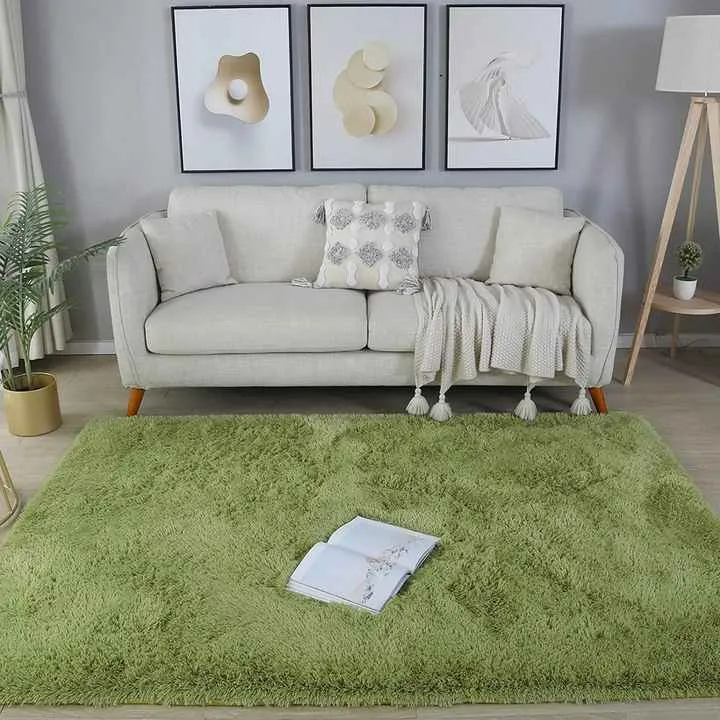 A Guide to Vacuuming a Green Fluffy Rug
