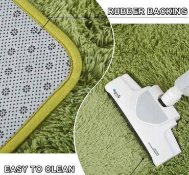 A Guide to Vacuuming a Green Fluffy Rug