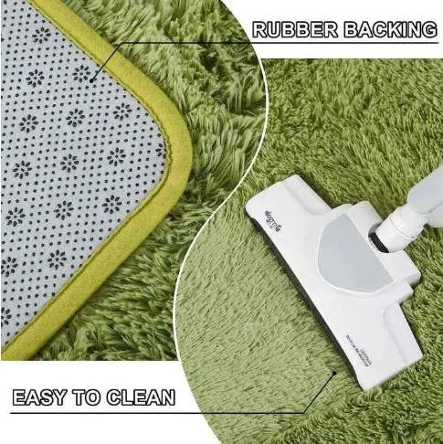 Luxurious Green Shag Rug Essentials