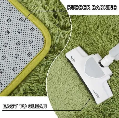 Green Shaggy Rugs: Cozy and Stylish Flooring for Any Space