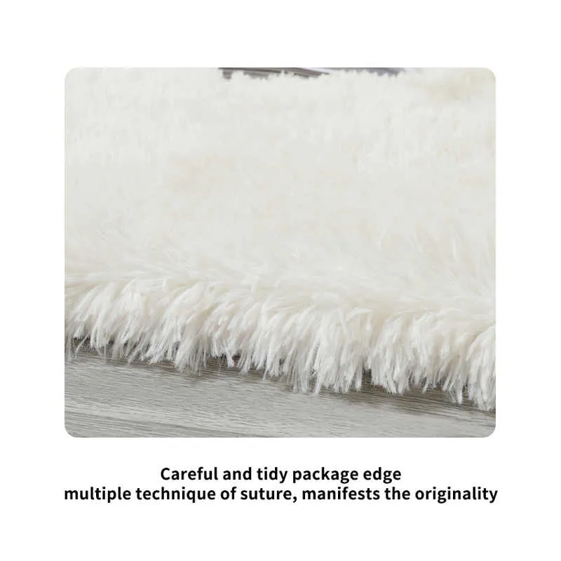 machine washable faux fur rug