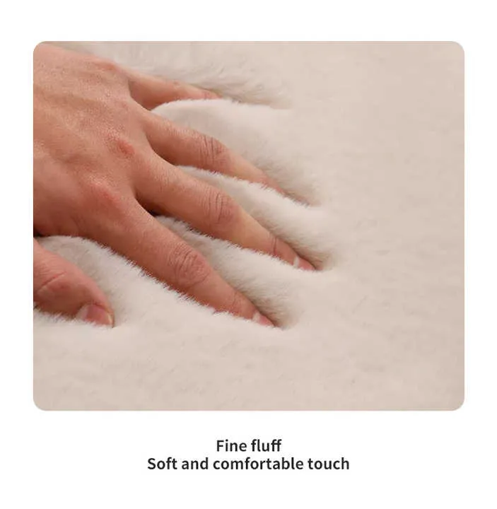 Faux Fur Rugs for Sale - Soft, Machine-Washable, Non-Slip